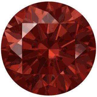 Garnet, the January birthstone — deep red cushion-cut gemstone