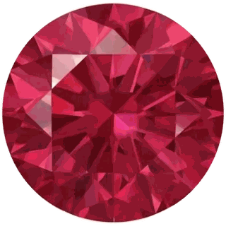 Ruby, the July birthstone — pigeon-blood red cushion-cut gemstone