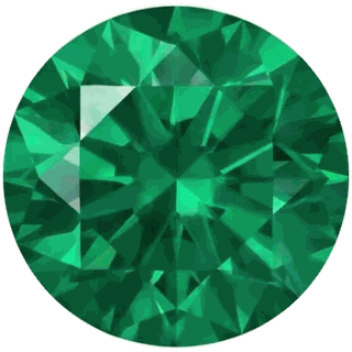 Emerald, the May birthstone — vivid green emerald-cut gemstone